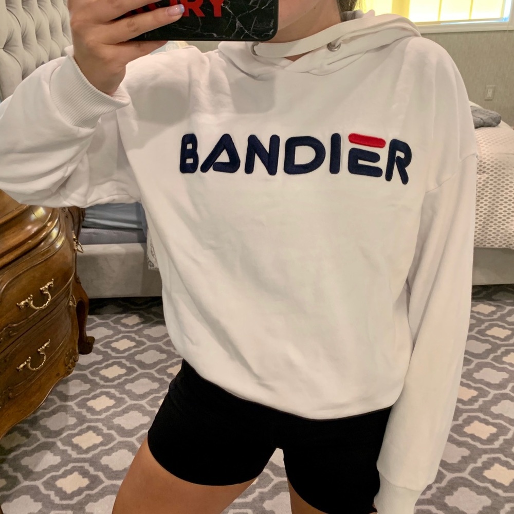 BANDIER x FILA Collab hoodie